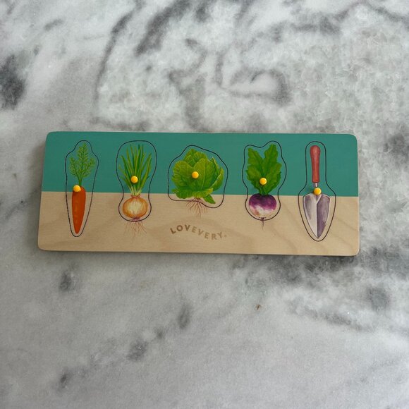 Lovevery Community Garden Vegetable Puzzle Adventurer Kit - Picture 1 of 2